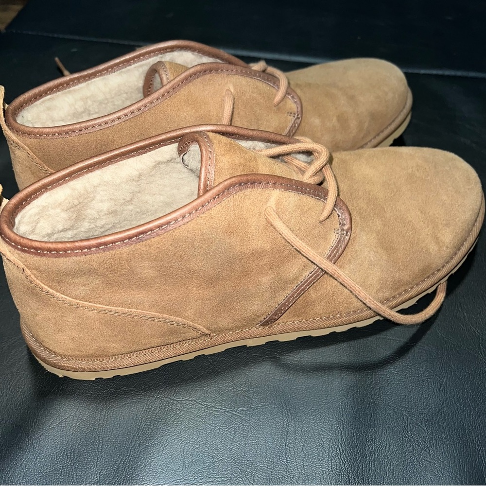 UGG Men's Brown Suede Chukka Boots